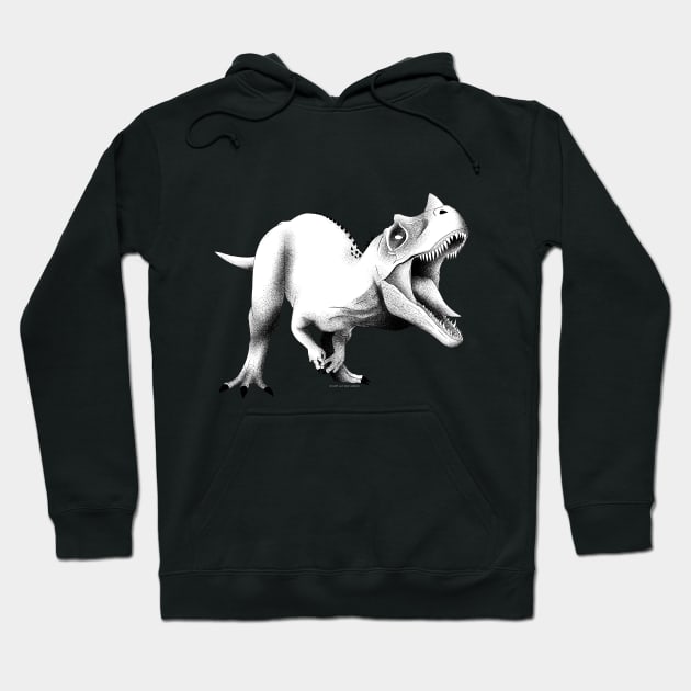 ceratosaurus #2 (no text) Hoodie by Stranger Attire